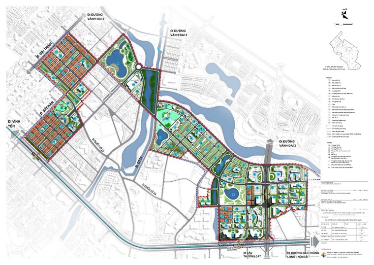 Hà Nội có xã đầu tiên trong cả nước phê duyệt quy hoạch 1/500 khu đô thị cao cấp 205 ha ảnh 1