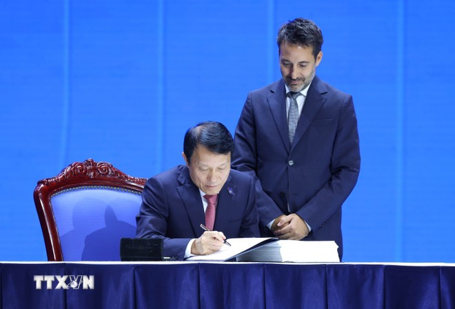 Lễ mở ký Công ước Hà Nội: Dấu ấn lịch sử và khát vọng hợp tác toàn cầu ảnh 1