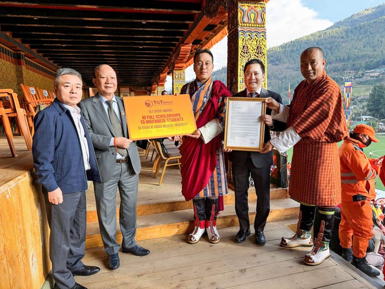 T&T Group, Ngân hàng SHB tham dự Đại lễ Cầu nguyện hòa bình thế giới tại Bhutan ảnh 2