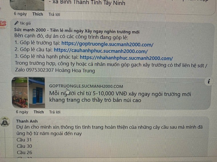 Cách kêu gọi từ thiện của Hoàng Hoa Trung Founder Nuôi em có dấu hiệu bất thường? ảnh 4