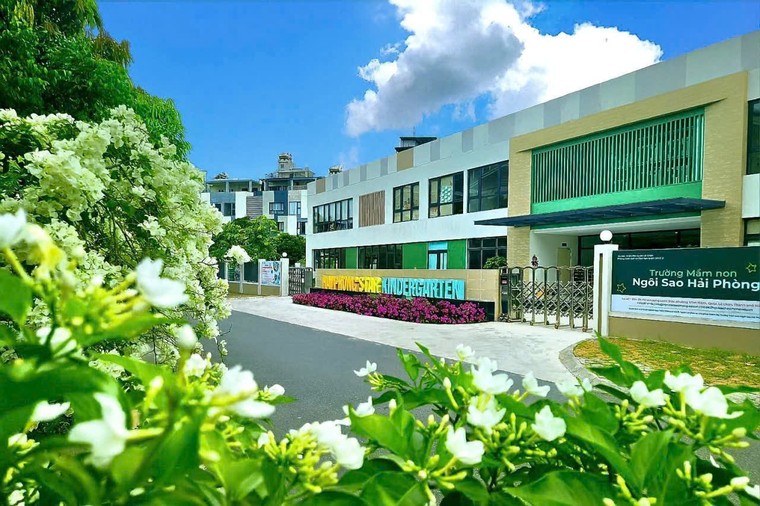 Trường Mầm non Ngôi Sao Hà Nội - Hải Phòng campus: An toàn làm gốc, đồng bộ từ hệ thống đến từng lớp học ảnh 1