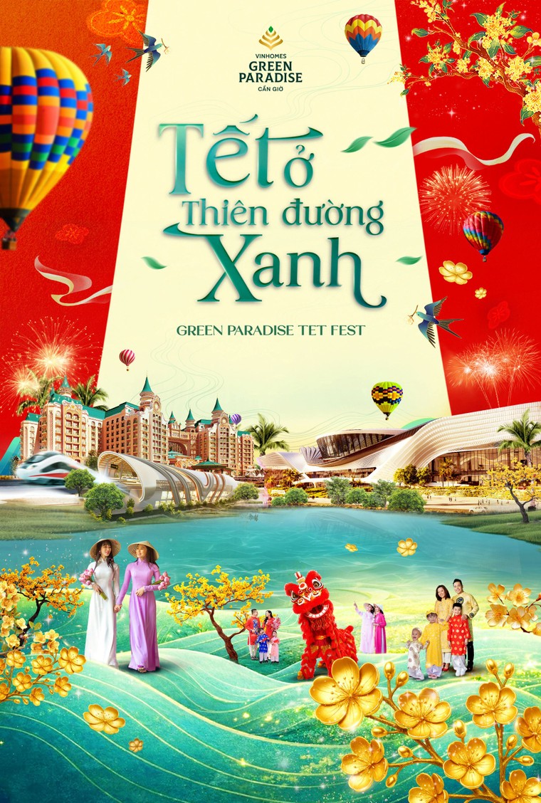 Siêu điểm đến cần giờ tổ chức “Lễ hội trong lễ hội” chào xuân xuyên tết ảnh 1