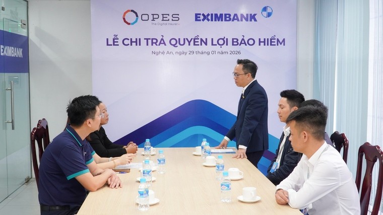 Bảo hiểm số OPES chi trả 2 tỷ đồng khách hàng mua bảo hiểm người vay vốn ảnh 2