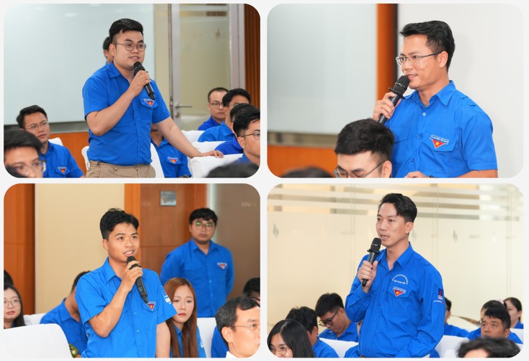 Bí thư Đảng ủy, Chủ tịch HĐQT Tổng công ty Khí Việt Nam đối thoại với đoàn viên, thanh niên PV GAS ảnh 5