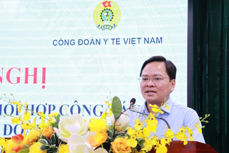 Hội nghị ký kết Quy chế phối hợp công tác giữa Bộ Y tế và Công đoàn Y tế Việt Nam giai đoạn 2026 - 2030 ảnh 3