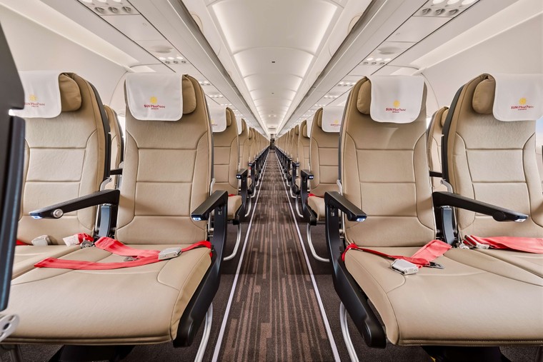 Sun PhuQuoc Airways chuẩn hóa nội thất đội bay, đưa A330 vào khai thác ảnh 1