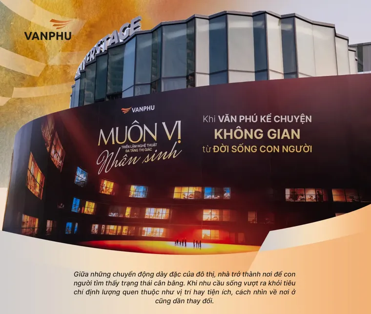 “Muôn vị nhân sinh” - khi Văn Phú kể chuyện không gian từ đời sống con người ảnh 1