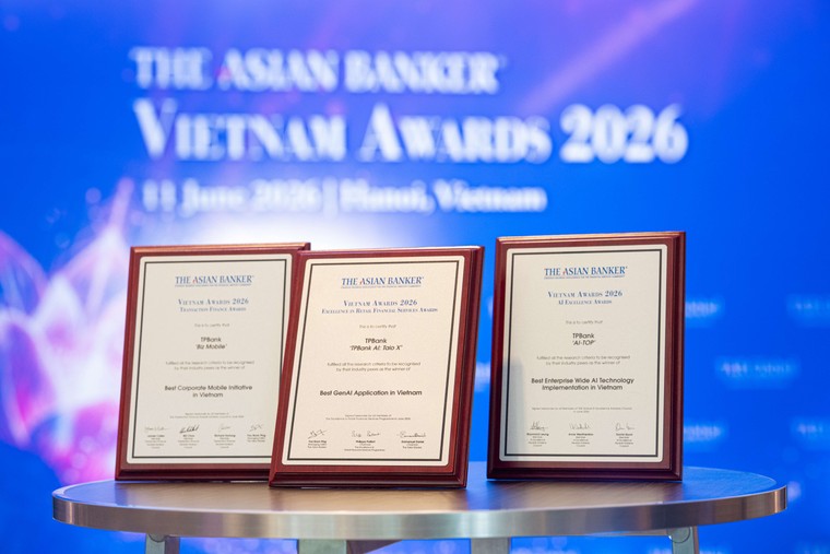 Lập hattrick tại The Asian Banker 2026: Dấu ấn công nghệ của TPBank trong dòng chảy kinh tế số ảnh 1