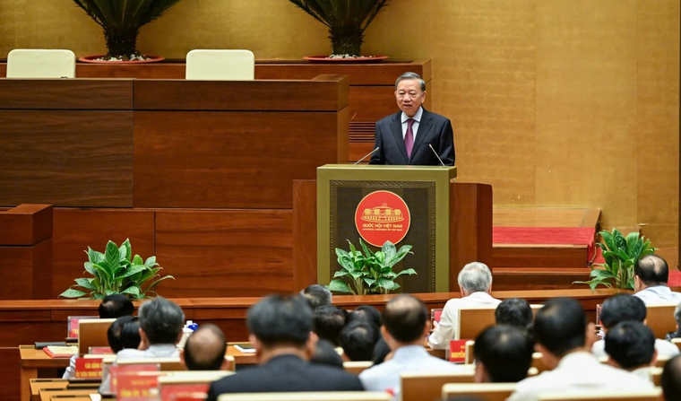 Toàn văn phát biểu của Tổng Bí thư, Chủ tịch nước Tô Lâm tại Hội nghị quán triệt Nghị quyết của Bộ Chính trị về đường lối đối ngoại Đại hội XIV của Đảng ảnh 1
