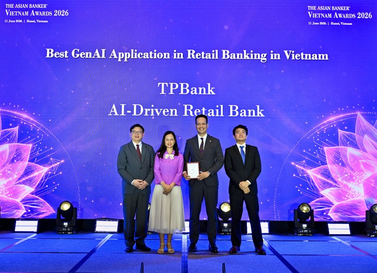 Lập hattrick tại The Asian Banker 2026: Dấu ấn công nghệ của TPBank trong dòng chảy kinh tế số ảnh 2