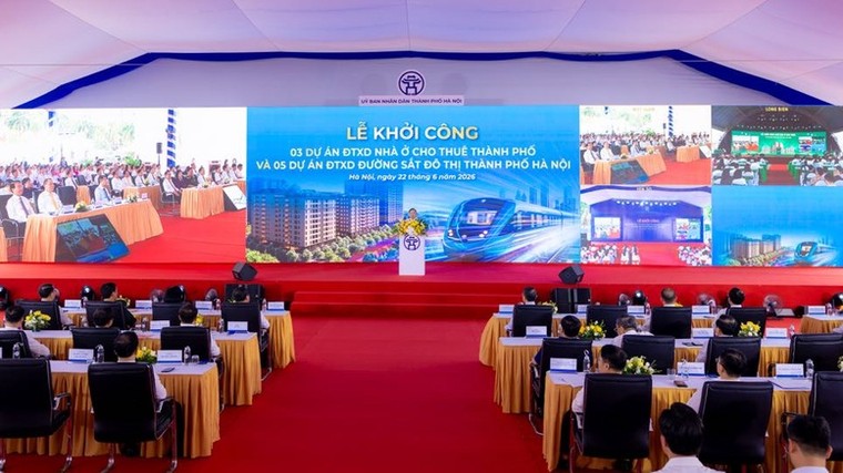 Hà Nội đồng loạt khởi công 5 tuyến đường sắt, 3 dự án nhà ở cho thuê ảnh 3