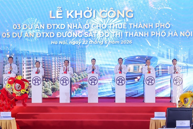 Hà Nội đồng loạt khởi công 5 tuyến đường sắt, 3 dự án nhà ở cho thuê ảnh 5