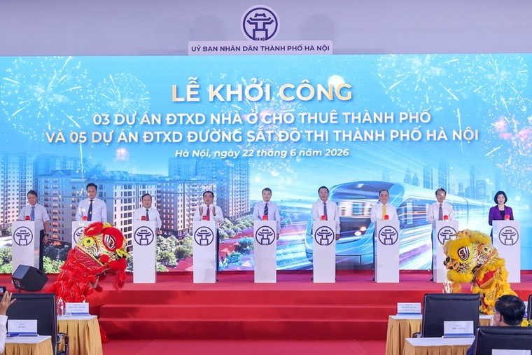 Hà Nội đồng loạt khởi công 5 tuyến đường sắt, 3 dự án nhà ở cho thuê ảnh 4