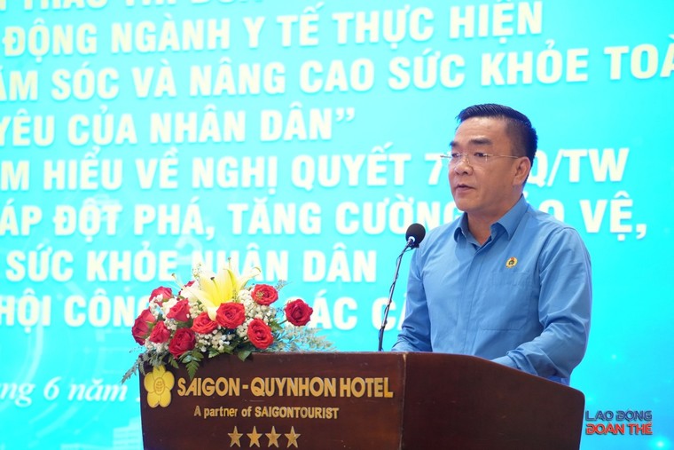 Công đoàn Y tế Việt Nam phát động phong trào thi đua và cuộc thi tìm hiểu Nghị quyết số 72-NQ/TW ảnh 2
