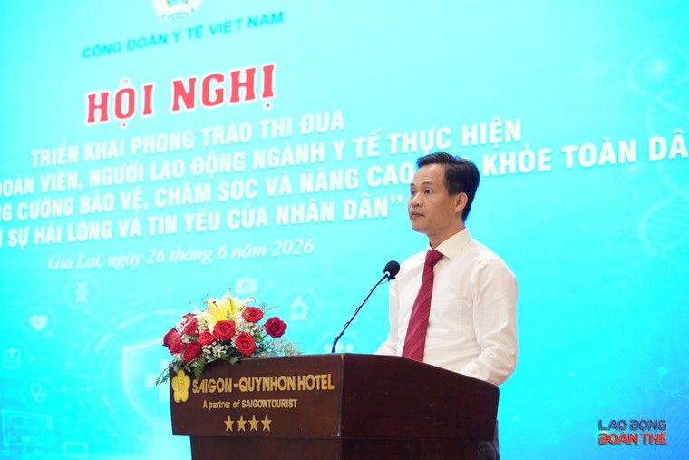 Công đoàn Y tế Việt Nam phát động phong trào thi đua và cuộc thi tìm hiểu Nghị quyết số 72-NQ/TW ảnh 5