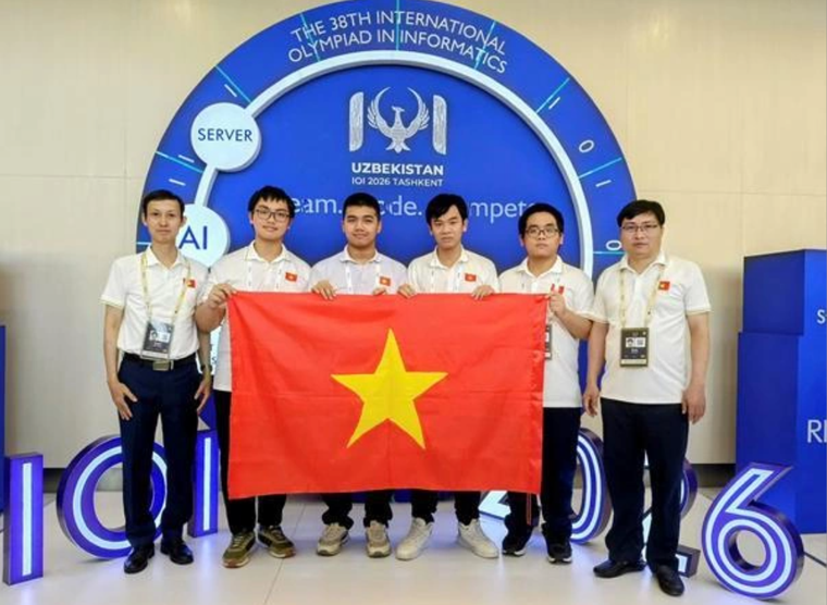 Học sinh Việt Nam trong nhóm 8 quốc gia dẫn đầu Olympic Tin học quốc tế 2026 ảnh 1