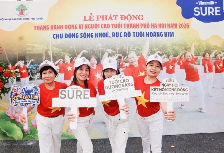 Vinamilk Sure đồng hành cùng người cao tuổi chủ động sống khỏe ảnh 5