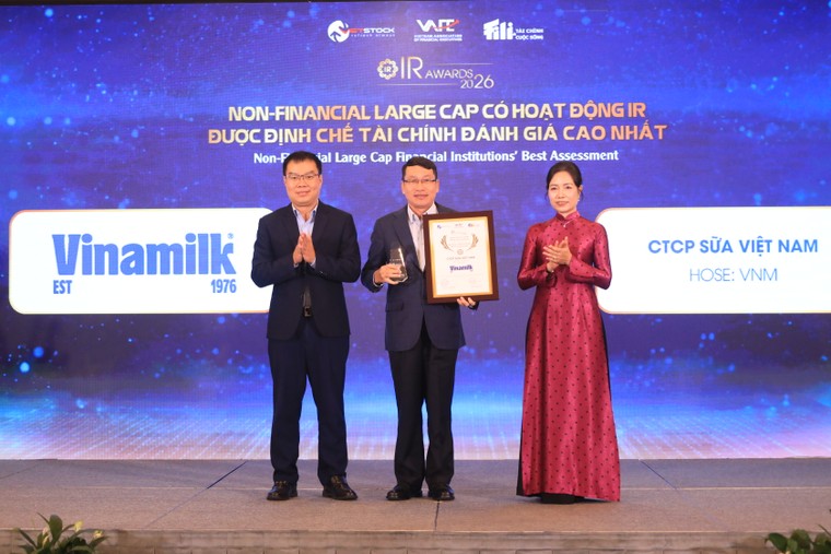 Được cả giới đầu tư và định chế tài chính ghi nhận, Vinamilk tiếp tục khẳng định vị thế trên thị trường vốn ảnh 1