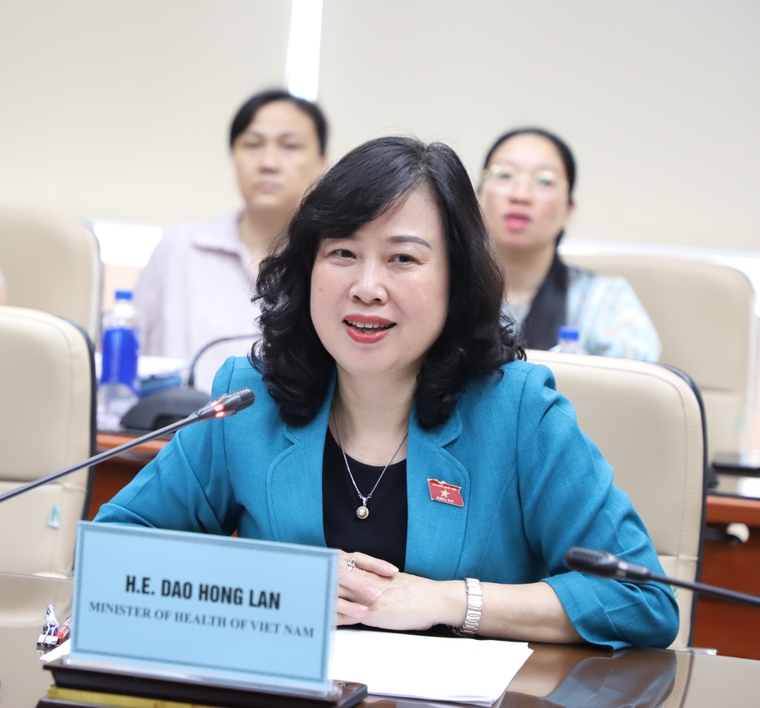 Bộ trưởng Đào Hồng Lan tiếp và làm việc với Tổng Giám đốc Điều hành Tập đoàn DKSH ảnh 4