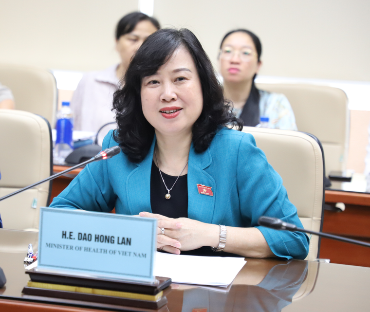 Bộ trưởng Đào Hồng Lan tiếp và làm việc với Tổng Giám đốc Điều hành Tập đoàn DKSH ảnh 1
