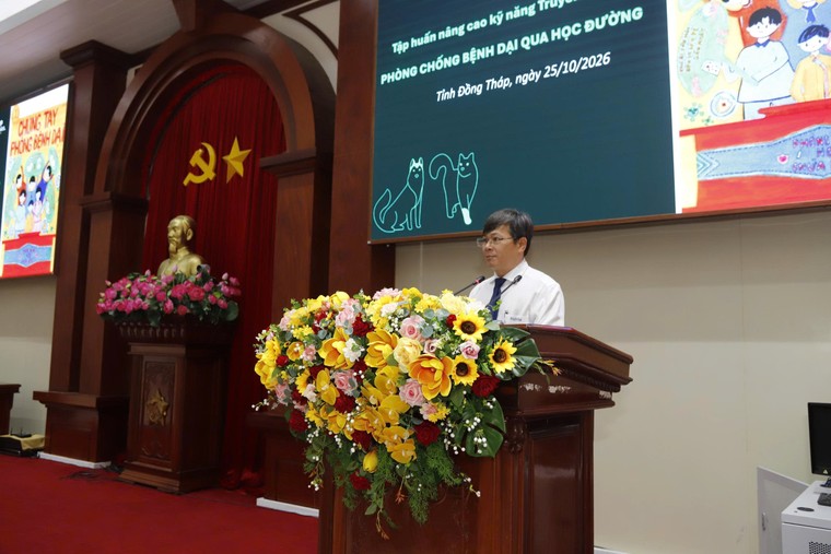Triển khai tập huấn giáo viên, nhân viên y tế lan tỏa kiến thức phòng chống bệnh dại đến 65.000 học sinh ảnh 3