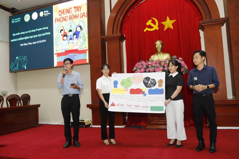 Triển khai tập huấn giáo viên, nhân viên y tế lan tỏa kiến thức phòng chống bệnh dại đến 65.000 học sinh ảnh 2