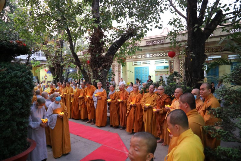 Lễ nhập kim quan Ni Trưởng thượng Huệ hạ Giác - Tông Trưởng Liên Tông Tịnh Độ Non Bồng ảnh 12