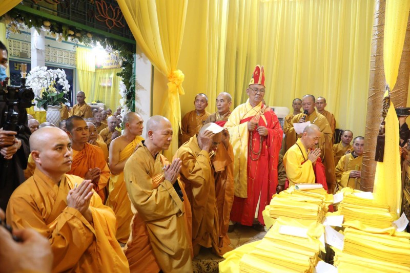 Lễ nhập kim quan Ni Trưởng thượng Huệ hạ Giác - Tông Trưởng Liên Tông Tịnh Độ Non Bồng ảnh 34