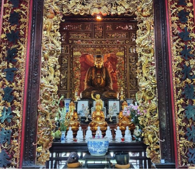 Chùa Bửu Hưng: Ngôi chùa cổ với những bức tượng Phật độc đáo ảnh 1