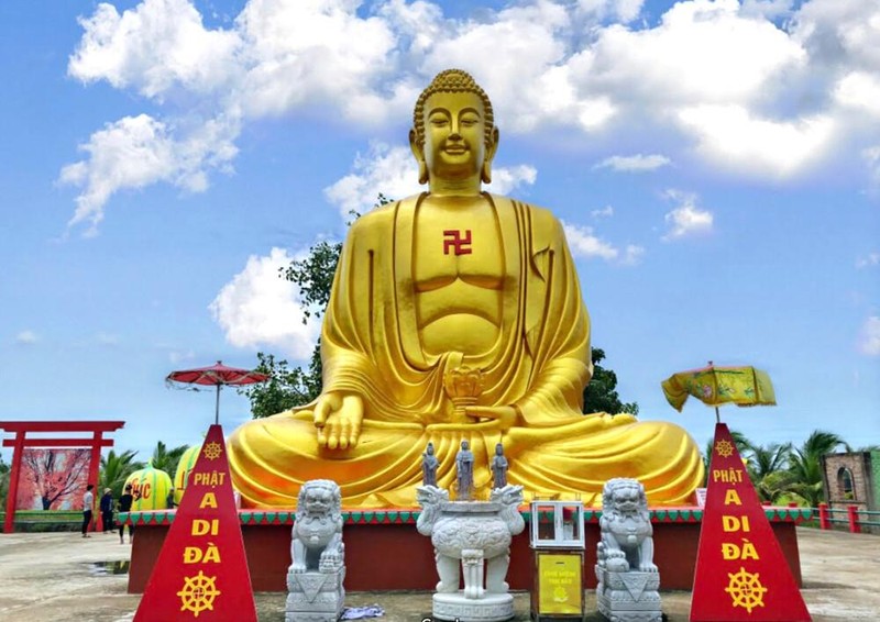 Chùa Phật Học 2: Công trình kiến trúc tôn giáo bề thế bậc nhất Sóc Trăng ảnh 2