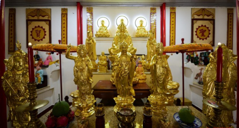 'Nếp chùa xưa' giữa lòng phố núi ảnh 4