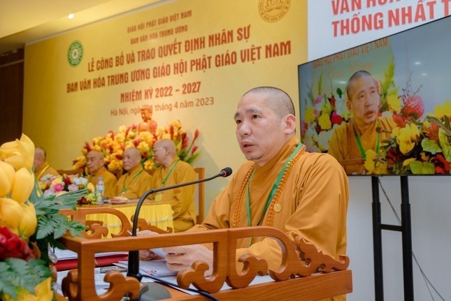Ban Văn hóa Trung ương GHPGVN công bố nhân sự và triển khai hoạt động Phật sự ảnh 3