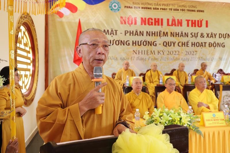 Hội nghị lần I của Phân ban Hướng dẫn Phật tử dân tộc Trung ương được tổ chức ảnh 1