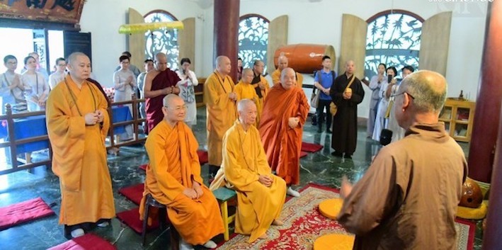 Đoàn đại biểu GHPGVN tham dự Hội nghị Thượng đỉnh Phật giáo Toàn cầu tại Ấn Độ ảnh 2