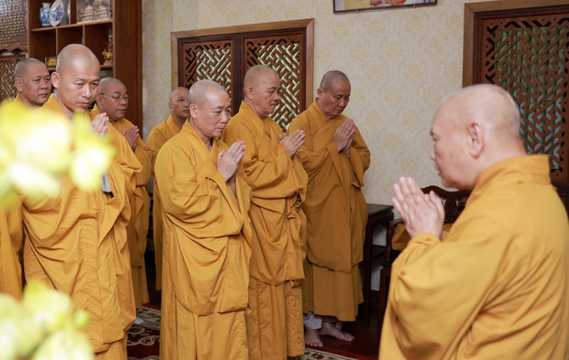 Ban Hoằng pháp Trung ương khánh tuế Hòa thượng Chủ tịch HĐTS GHPGVN ảnh 2