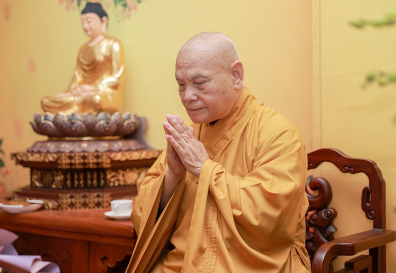 Ban Hoằng pháp Trung ương khánh tuế Hòa thượng Chủ tịch HĐTS GHPGVN ảnh 3