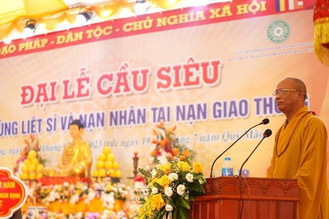 Nam Định tổ chức Đại lễ tưởng niệm anh linh Anh hùng Liệt sĩ, nạn nhân tử vong vì TNGT ảnh 4