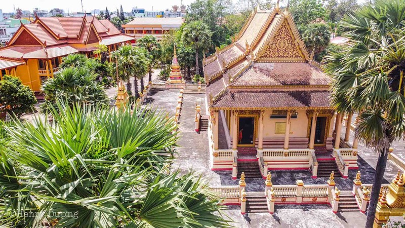 Chùa Kh'leang: Di tích kiến trúc nghệ thuật cấp Quốc gia ở Sóc Trăng
