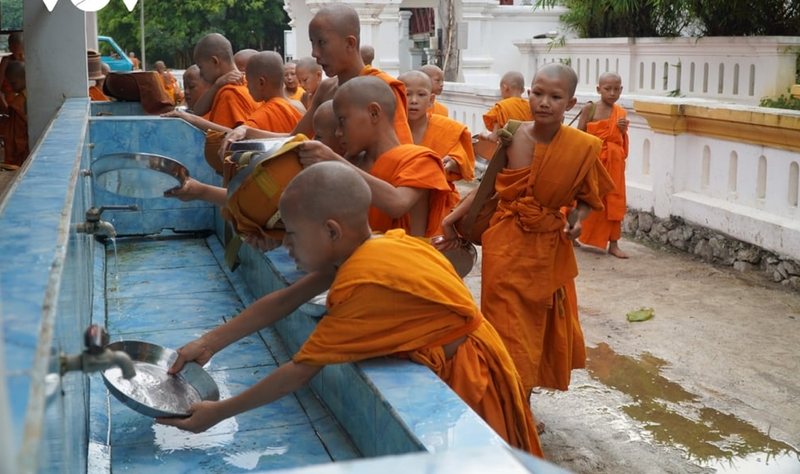 Chùa Phạ-ô: Ngôi chùa có nhiều chú tiểu nhất ở Lào ảnh 2