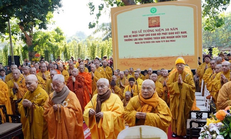 Lễ tưởng niệm 30 năm ngày Đức Đệ nhất Pháp chủ GHPGVN viên tịch ảnh 1