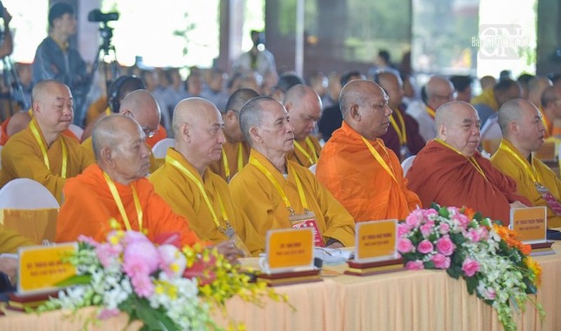 Khai mạc Hội nghị lãnh đạo Phật giáo ba nước Việt Nam, Lào, Campuchia lần thứ hai ảnh 1