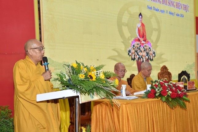 Ninh Thuận: Tọa đàm về lời dạy của Đức Phật trong đời sống nhân Đại lễ Phật đản ảnh 3