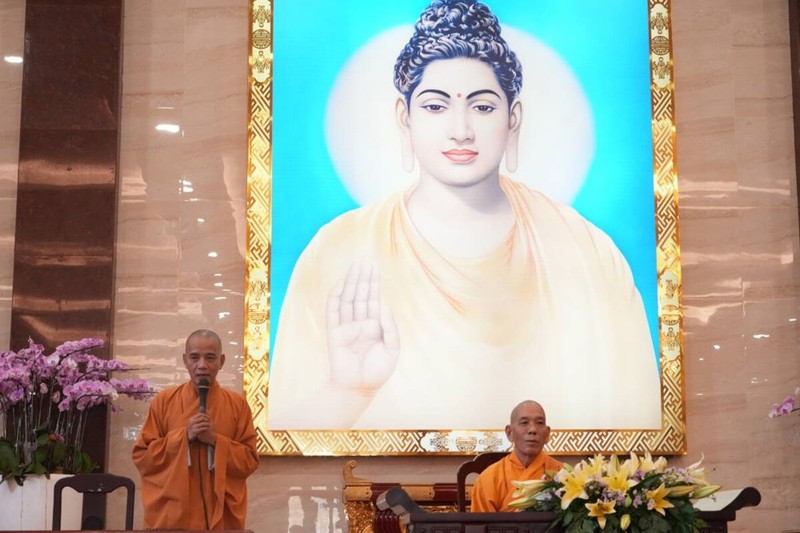 TPHCM: Khoá tu an lạc chủ đề “Bước chân vĩ đại của đức Thế Tôn” ảnh 1