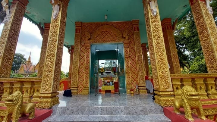 An Giang : Ngôi chùa lưu giữ thi thể vị sư gần một thập kỷ ảnh 2