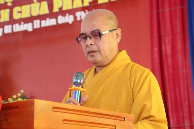 Bình Phước: Lễ bổ nhiệm trụ trì và khởi công xây dựng chùa Pháp Hoa ảnh 1