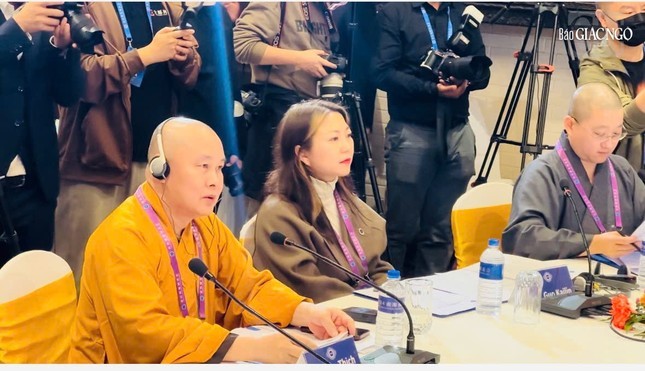 Đoàn đại biểu Giáo hội Phật giáo Việt Nam dự Hội nghị bàn tròn Phật giáo Đông Á và Đông Nam Á ảnh 5