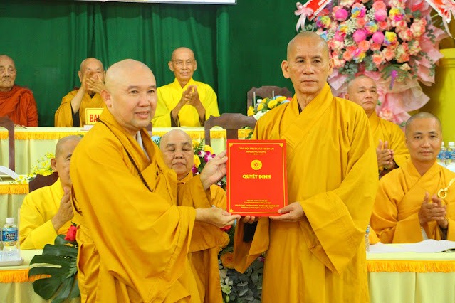Đồng Tháp: Trao quyết định bổ nhiệm Trưởng ban và Phó Thường trực Ban Trị sự Phật giáo tỉnh ảnh 4