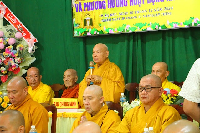 Đồng Tháp: Trao quyết định bổ nhiệm Trưởng ban và Phó Thường trực Ban Trị sự Phật giáo tỉnh ảnh 5