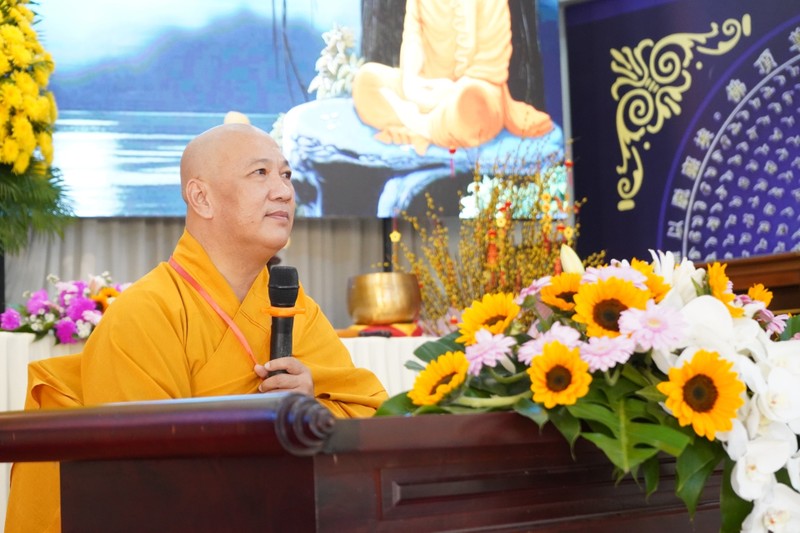 Thượng tọa Thích Giác Nguyên thuyết giảng về “Ý nghĩa ngày Phật Thành đạo” ảnh 1