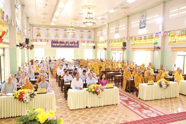 Tiền Giang: Phật giáo tỉnh tổng kết Phật sự năm 2024, hoạt động từ thiện đạt hơn 119 tỷ đồng ảnh 3